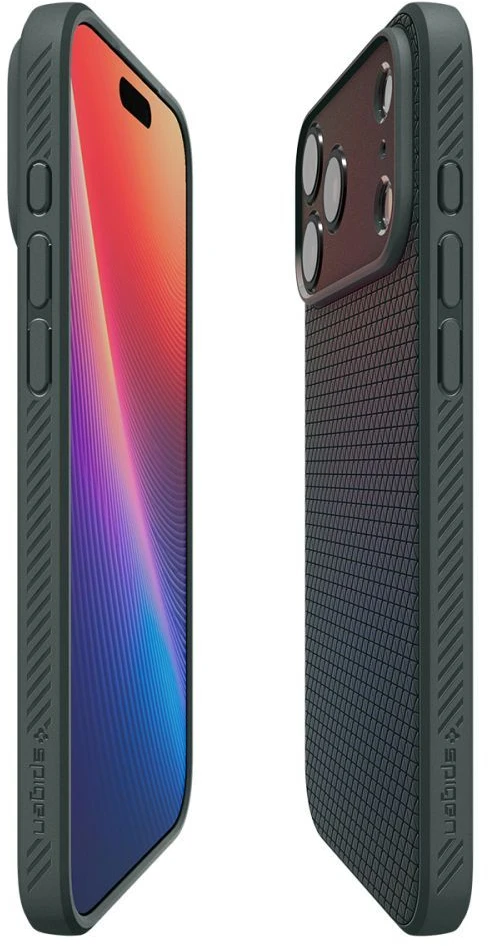 Spigen Liquid Air dėklas skirtas Apple iPhone 17 [Pro] – žalios spalvos