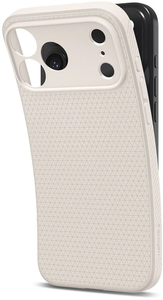 Spigen Liquid Air dėklas skirtas iPhone 17 Pro – titanium