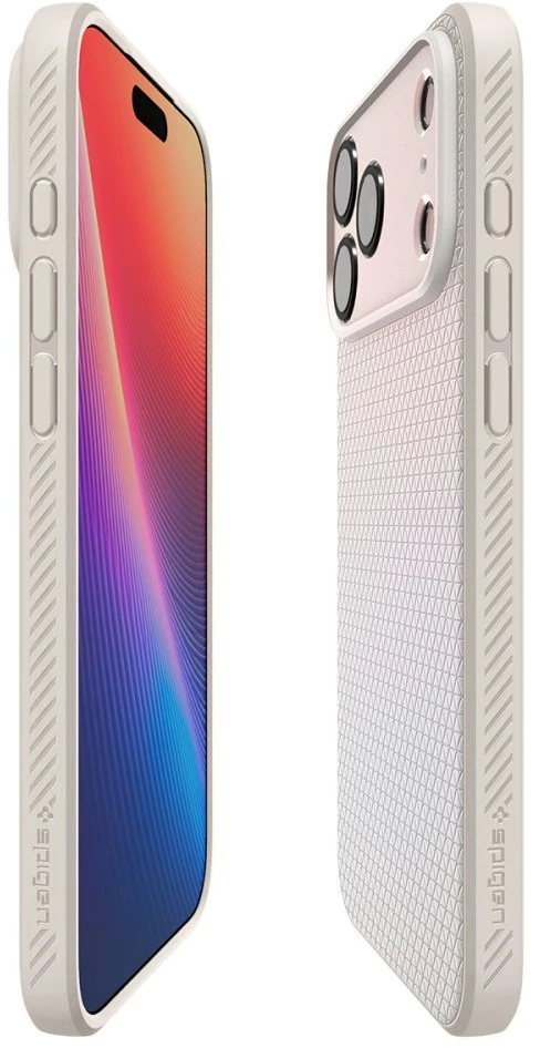Spigen Liquid Air dėklas skirtas Apple iPhone 17 Pro – titanium