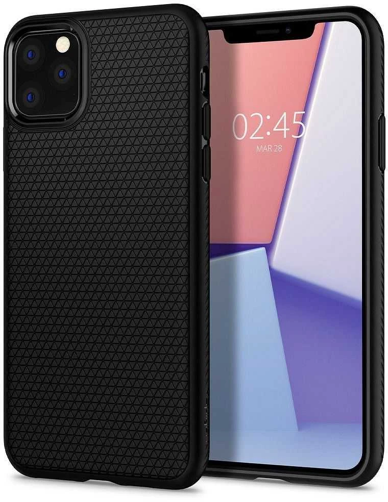 Spigen Liquid Air dėklas skirtas Apple iPhone 11, spalva - Matte Black