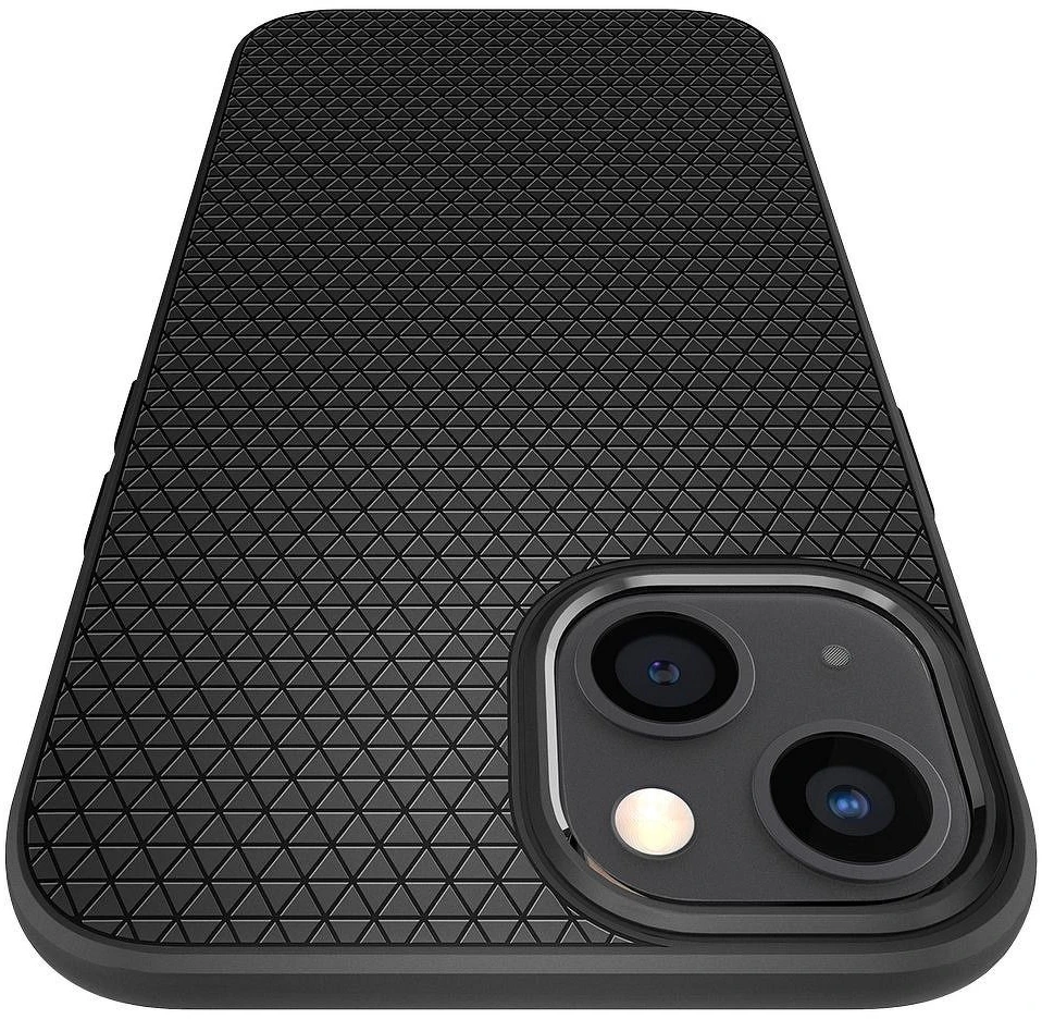 Spigen Liquid Air dėklas skirtas Apple iPhone 13, spalva - Matte Black