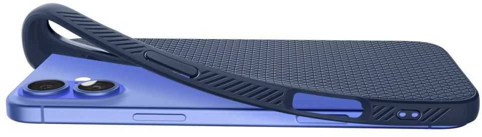 Spigen Liquid Air Apple iPhone 16 – dėklas telefonui mėlynos spalvos