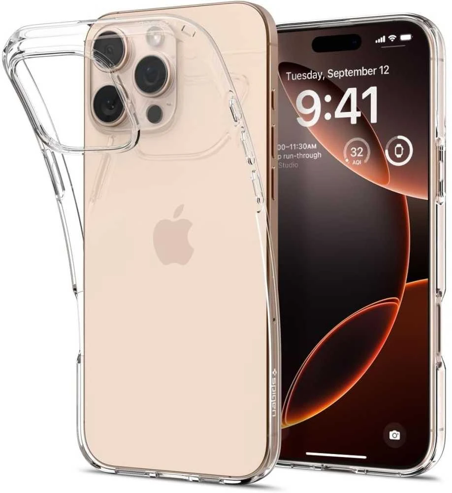 Spigen Liquid Crystal Apple iPhone 16 Pro Max – dėklas telefonui skaidrus