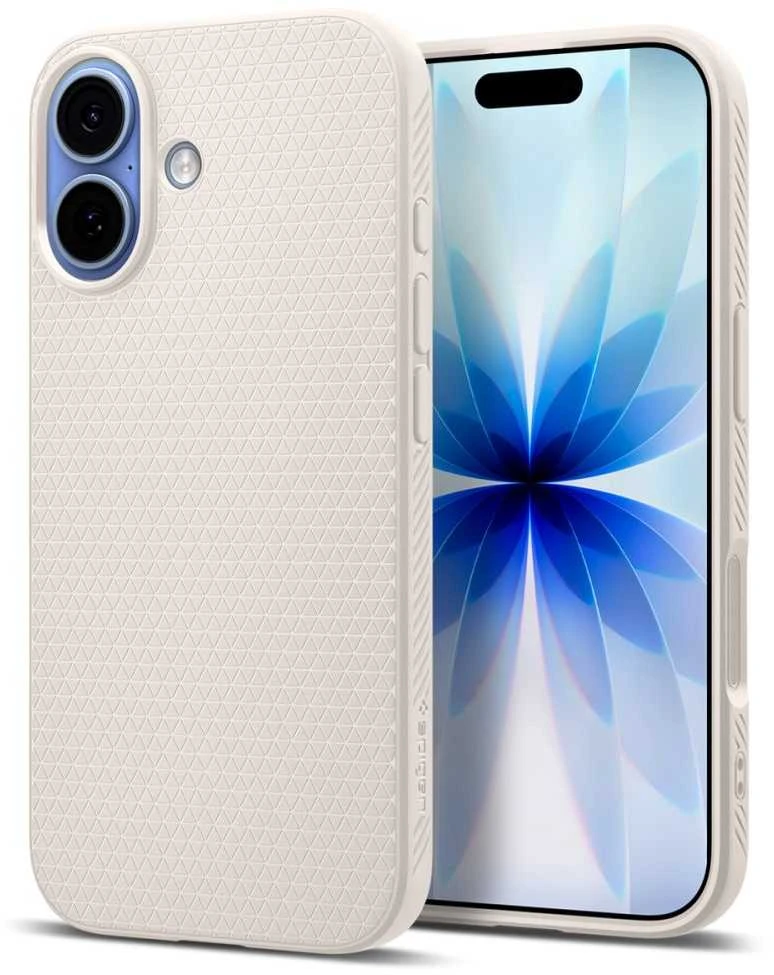 Spigen Liquid Air dėklas skirtas Apple iPhone 17 – titanium