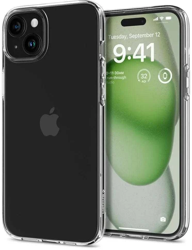 Dėklas SPIGEN LIQUID CRYSTAL IPHONE 15 PLUS CRYSTAL CLEAR