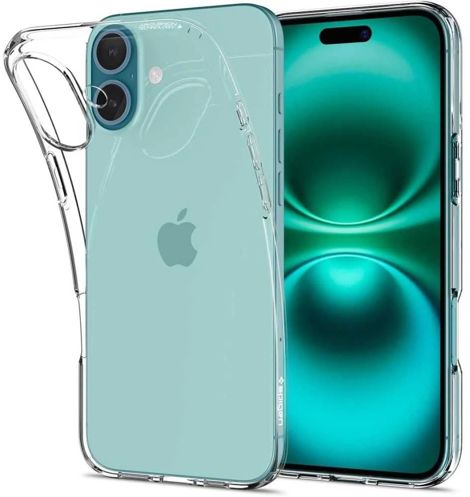 Spigen dėklas LIQUID CRYSTAL skirtas Apple iPhone 16 Plus crystal clear