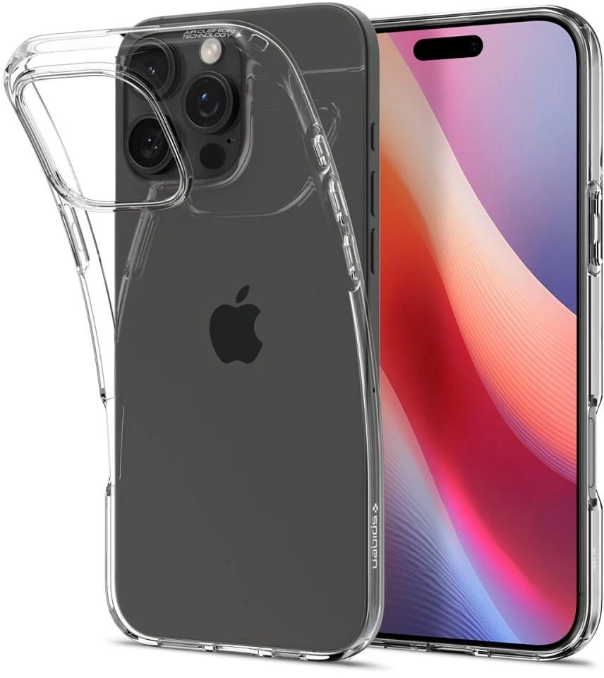 Spigen Liquid Crystal Apple iPhone 16 Pro – dėklas telefonui skaidrus