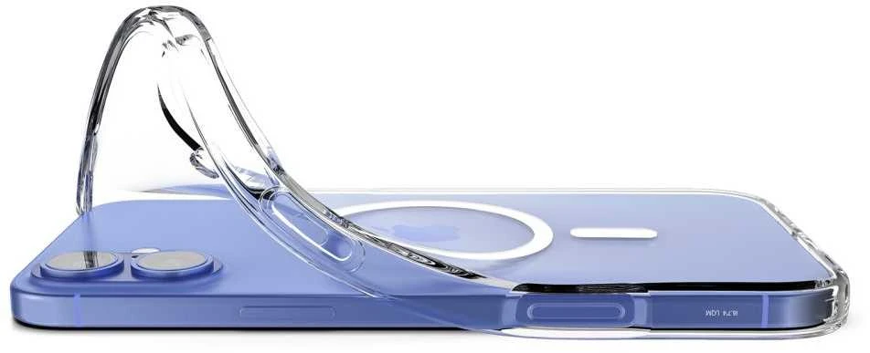 SPIGEN LIQUID CRYSTAL MAG MAGSAFE Apple iPhone 16 dėklas telefonui skaidrus