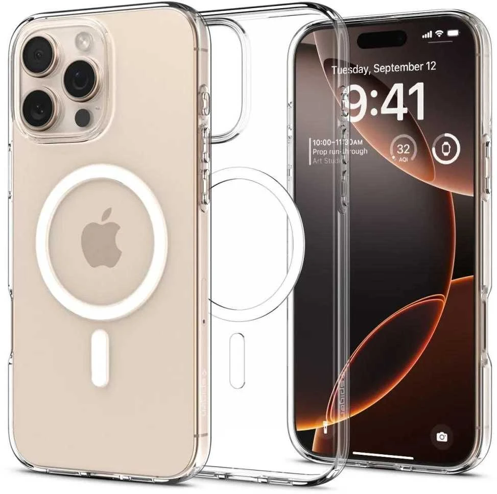 Spigen Liquid Crystal MagSafe Apple iPhone 16 Pro Max – dėklas telefonui skaidrus