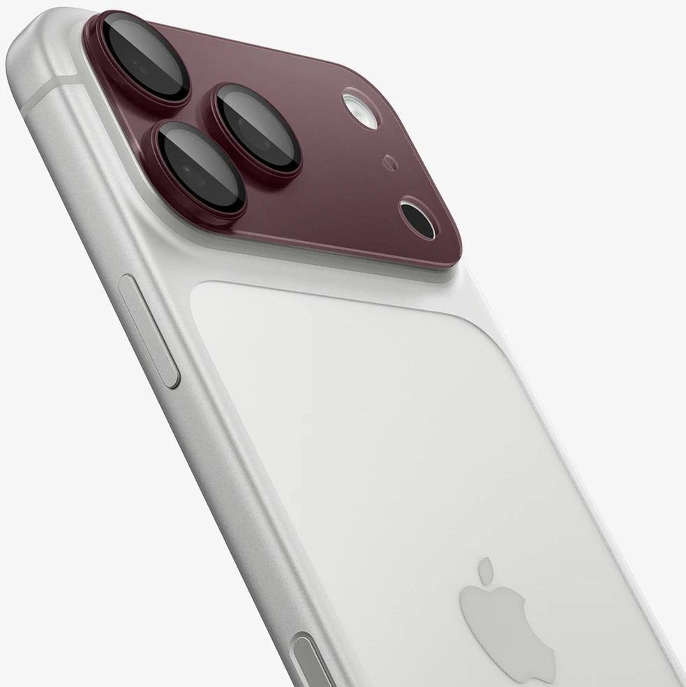 Spigen Optik Pro XL GLAS.TR EZ FIT Tempered Glass for iPhone 18 Pro - Dark Cherry