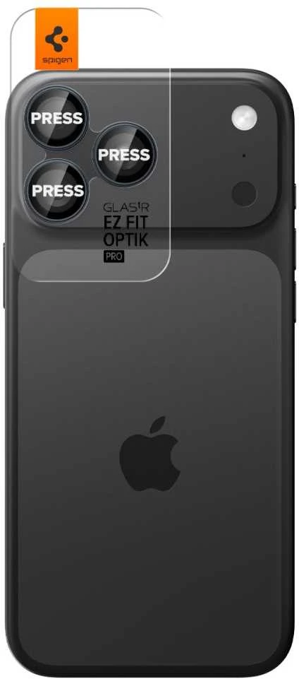 Spigen Optik.tR EZ Fit kameros apsauga skirta Apple iPhone 14 Pro / Pro Max / 15 Pro / Pro Max – Titanium Mėlyna 2 pcs.