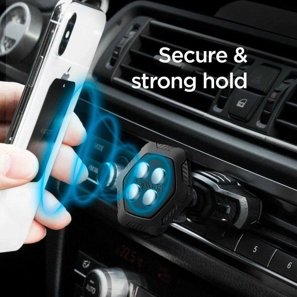 Spigen Magnetinis CD laikiklis automobiliui QS24 Juodas