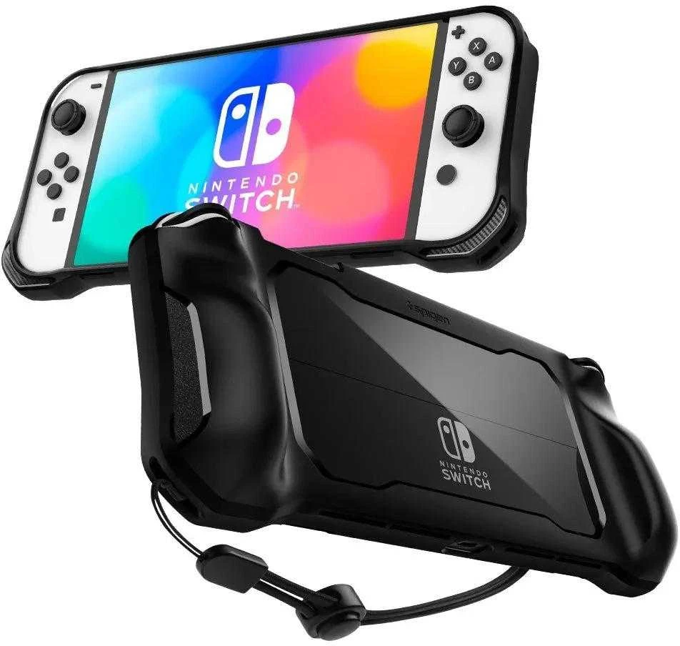 Spigen Rugged Armor, juodos spalvos – Nintendo Switch OLED