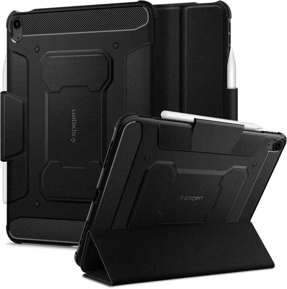 Spigen Rugged Armor Pro, juodos spalvos – iPad Air 10.9″ (2022/2020)/11″ 2024/2025/2026