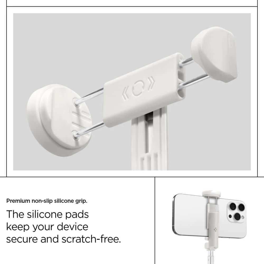 Spigen S541W Bluetooth asmenukių lazda štatyvas smėlio spalvos