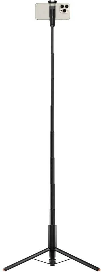 Spigen S541W Bluetooth asmenukių lazda štatyvas juodos spalvos