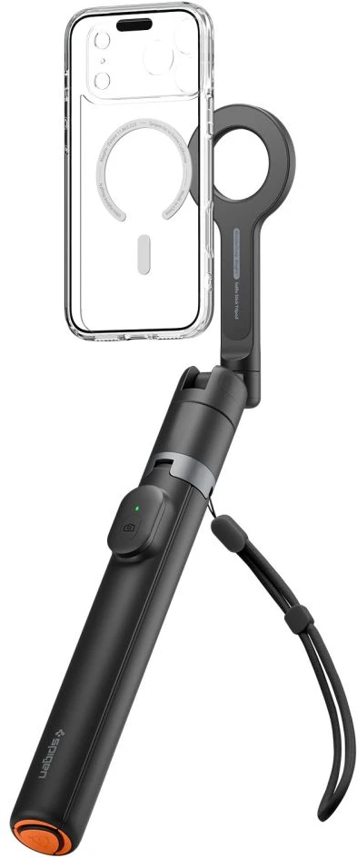 Spigen MagSafe Tripod Selfie Stick, juodos spalvos