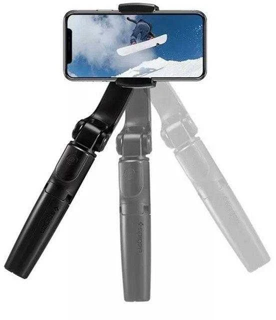 Spigen Selfiestick S610W Gimbal Wireless juodos spalvos AMP01862