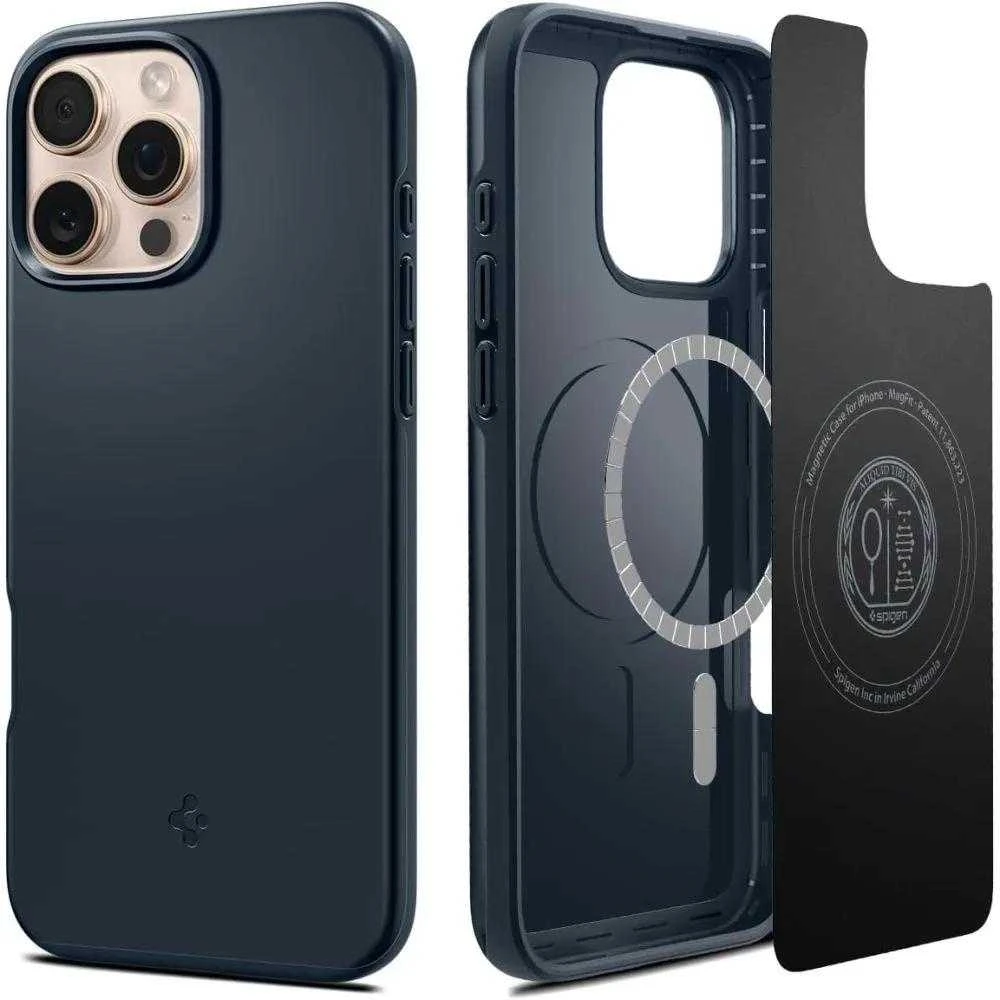 Spigen Thin Fit MagSafe Apple iPhone 16 Pro Max – dėklas telefonui pilkos spalvos
