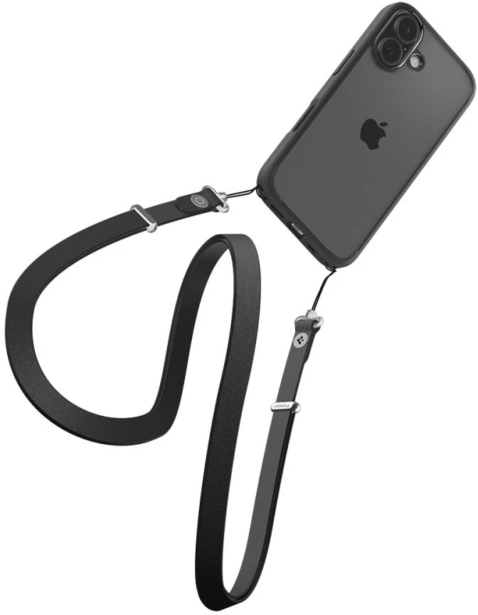 Dėklas Spigen Ultra Hybrid, matte juodas - iPhone 17