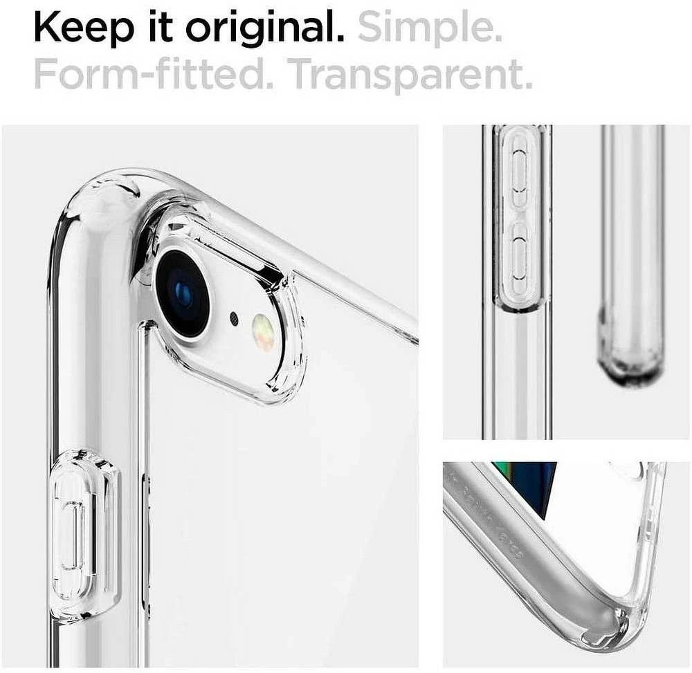 Spigen Ultra Hybrid dėklas skirtas Apple iPhone 7 / 8 / SE (2022/2020), spalva - Crystal Clear