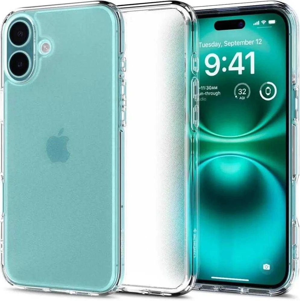 Spigen Ultra Hybrid MagSafe Apple iPhone 16 – dėklas telefonui skaidrus