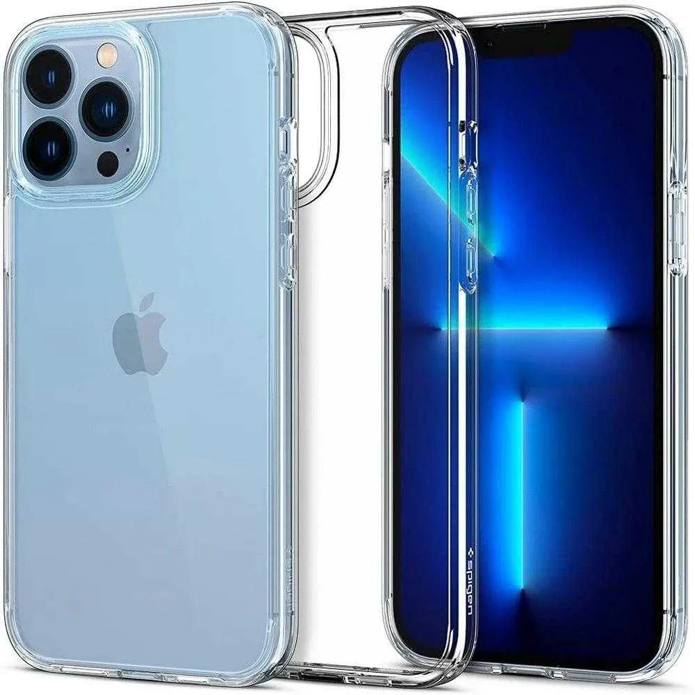 Spigen Ultra Hybrid dėklas skirtas Apple iPhone 13 Pro, spalva - Crystal Clear