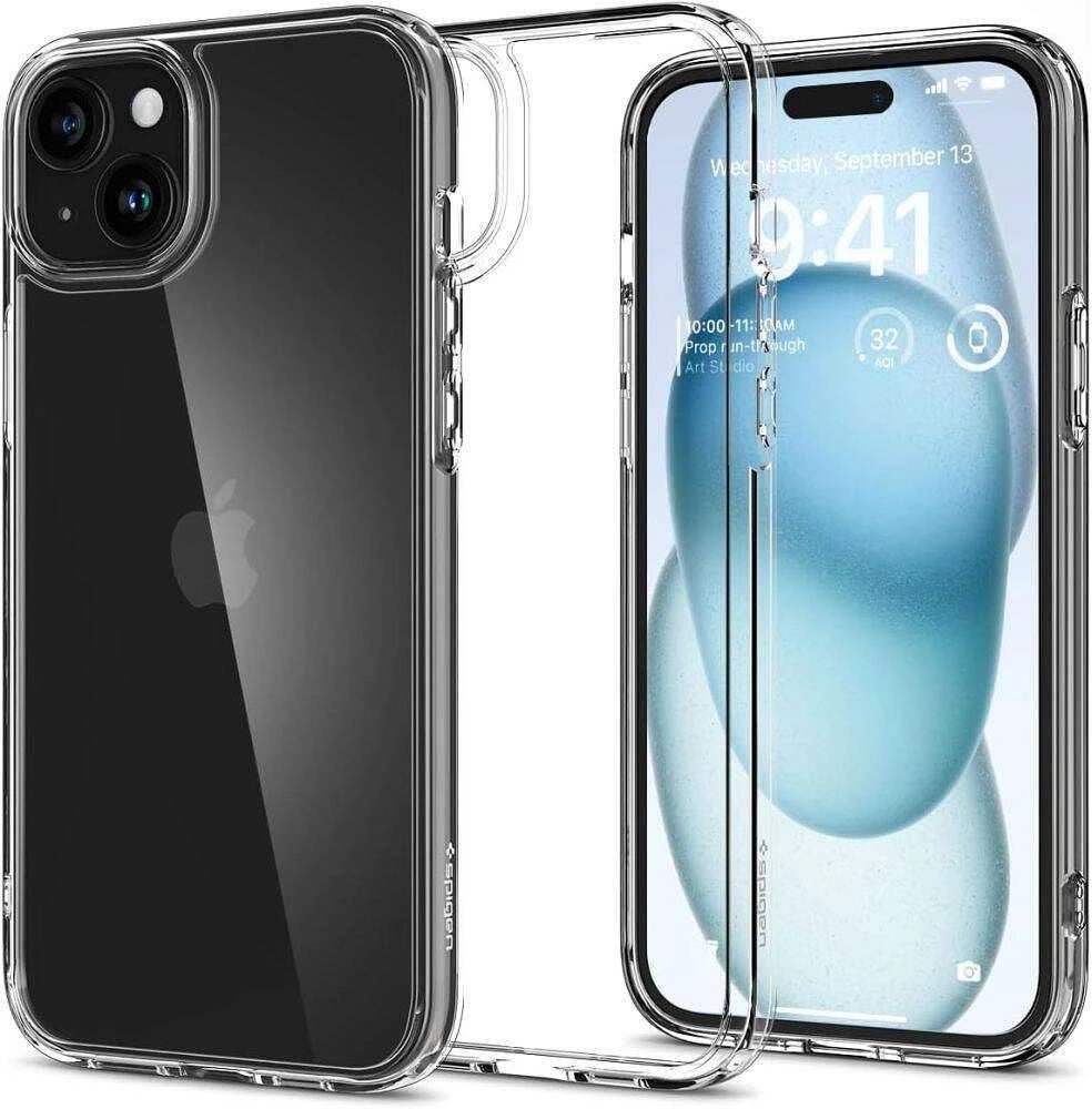 Spigen Ultra Hybrid Apple iPhone 16 – dėklas telefonui skaidrus