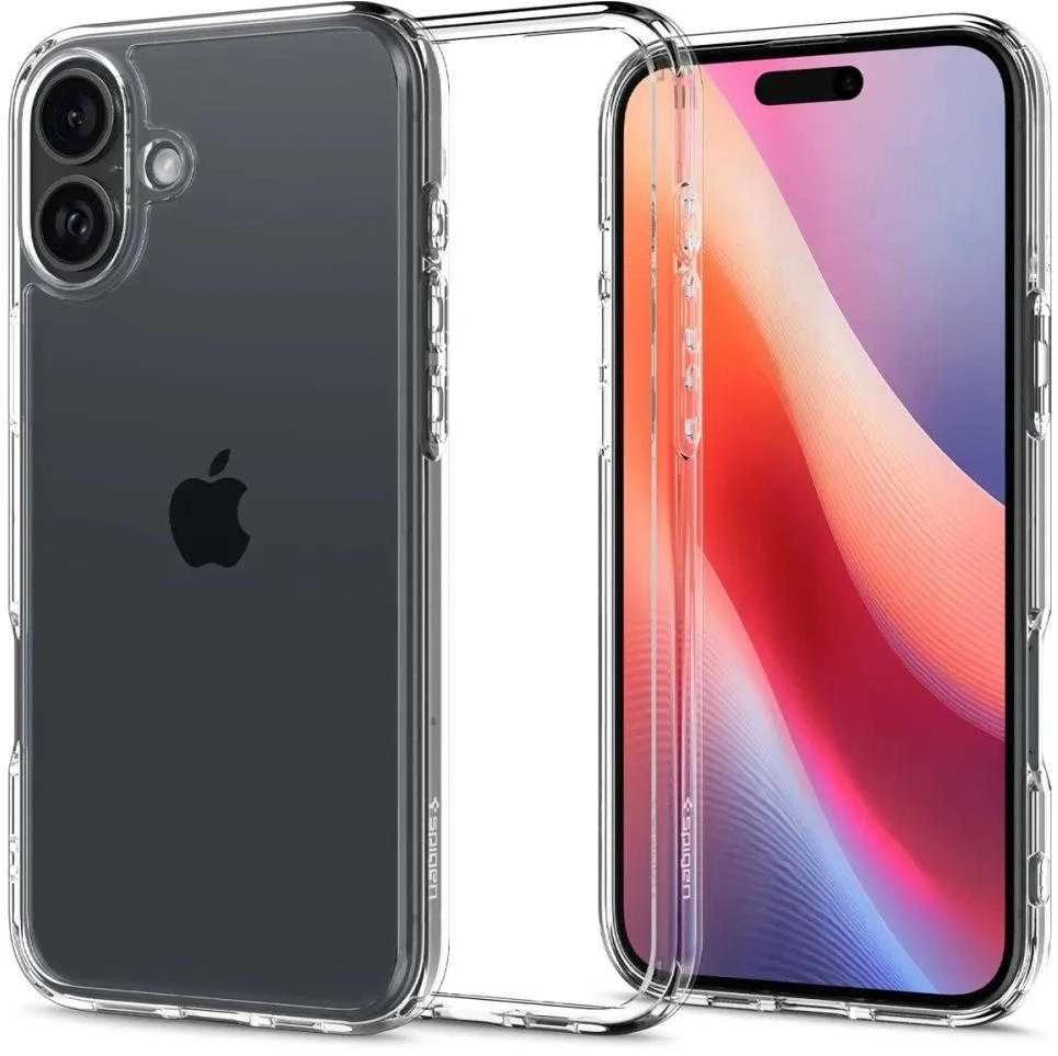 Spigen dėklas ULTRA HYBRID skirtas Apple iPhone 16 Plus crystal clear