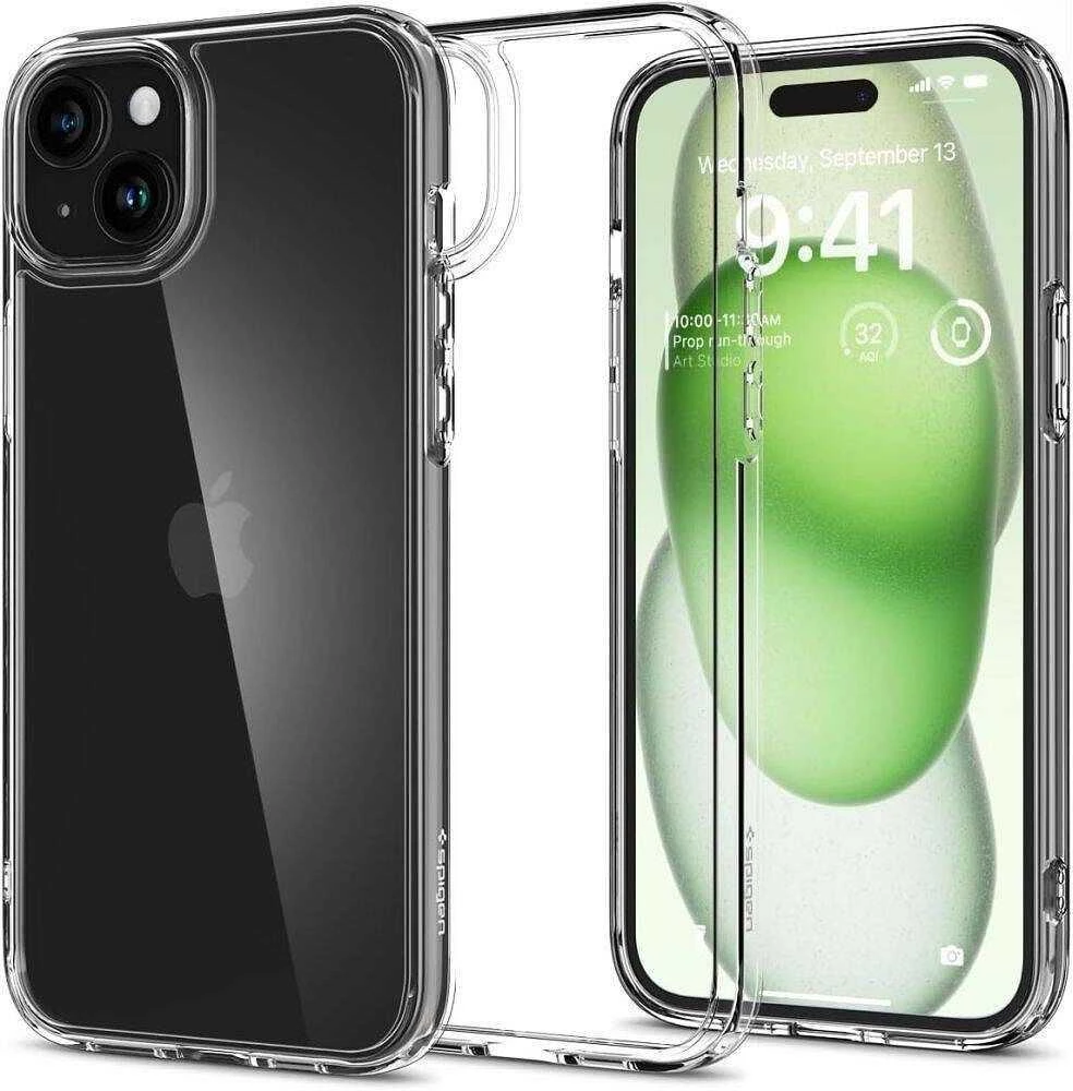 Spigen dėklas ULTRA HYBRID skirtas Apple iPhone 16 Plus crystal clear