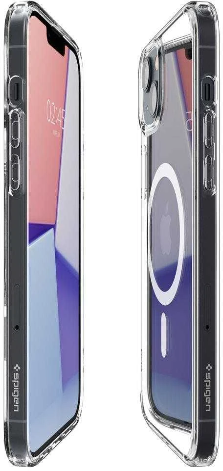 Spigen Ultra Hybrid (MagFit) dėklas skirtas Apple iPhone 14, spalva - Balta