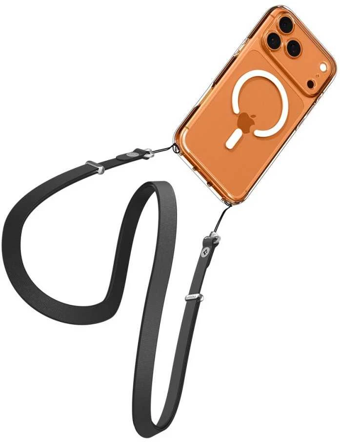Spigen Ultra Hybrid MagSafe dėklas skirtas Apple iPhone 17 Pro – skaidrus and baltos spalvos