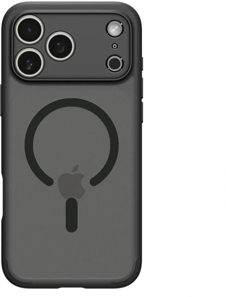Dėklas Spigen Ultra Hybrid MagSafe, frost juodas - iPhone 17 Pro Max
