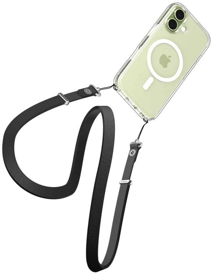 Spigen Ultra Hybrid MagSafe dėklas skirtas Apple iPhone 17 – skaidrus and baltos spalvos