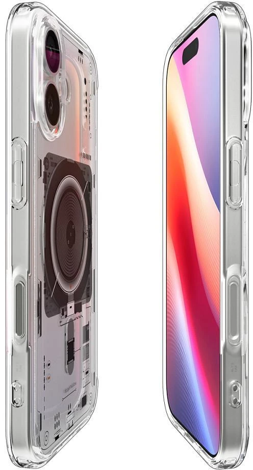 Spigen Ultra Hybrid MagSafe dėklas skirtas Apple iPhone 17 Neo One – skaidrus
