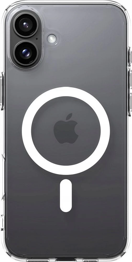 Spigen Ultra Hybrid MagSafe iPhone 16 – dėklas telefonui, baltos spalvos