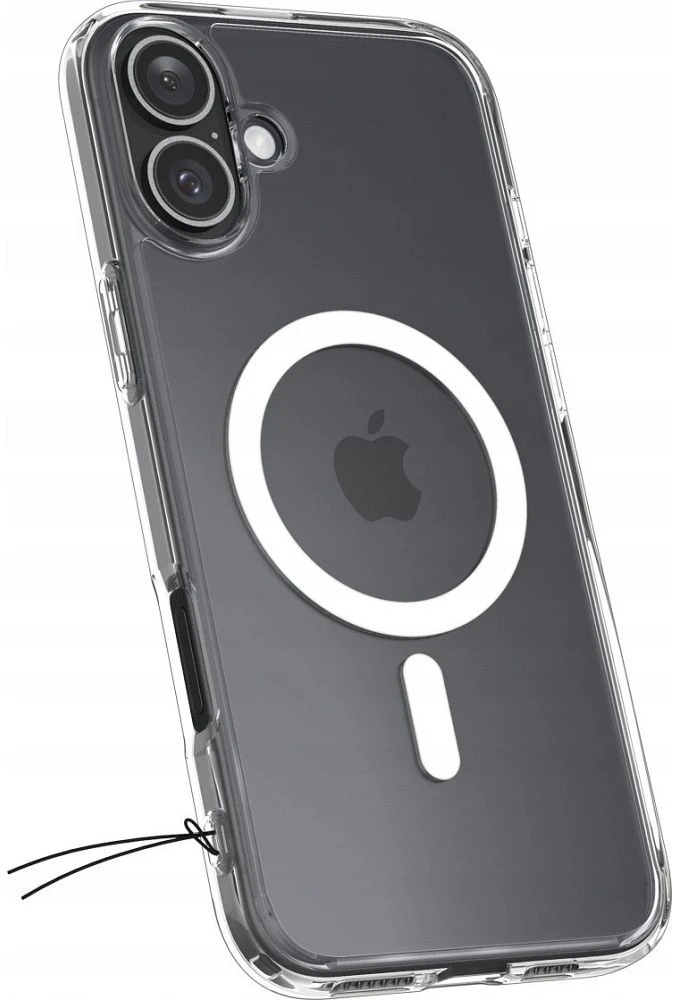 Spigen Ultra Hybrid MagSafe iPhone 16 – dėklas telefonui, baltos spalvos