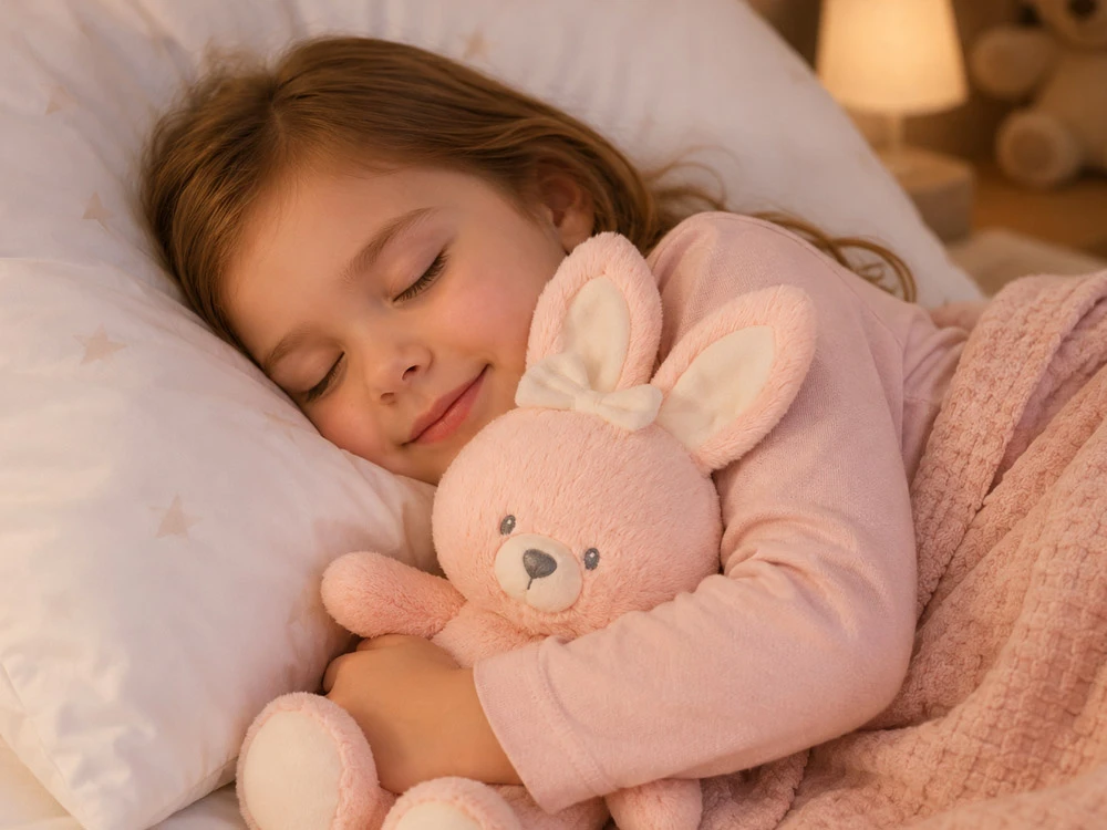 Spin Master Plush RABBIT mascot 40cm - soft, powder pink ZA6718