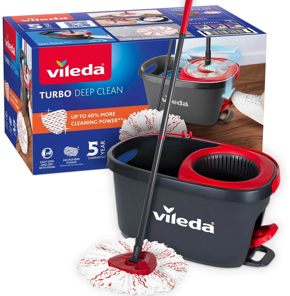 Grindų plovimo rinkinys Vileda Turbo 3w1