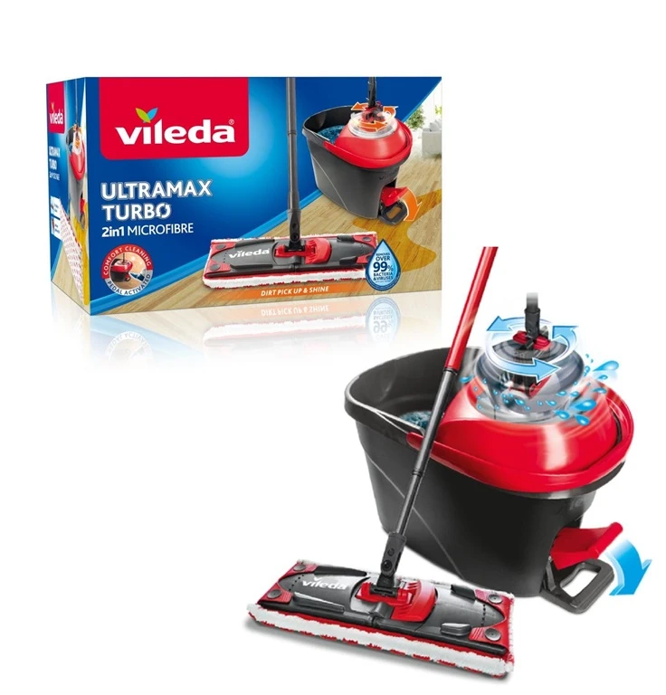 Grindų plovimo rinkinys Vileda Ultramat Turbo