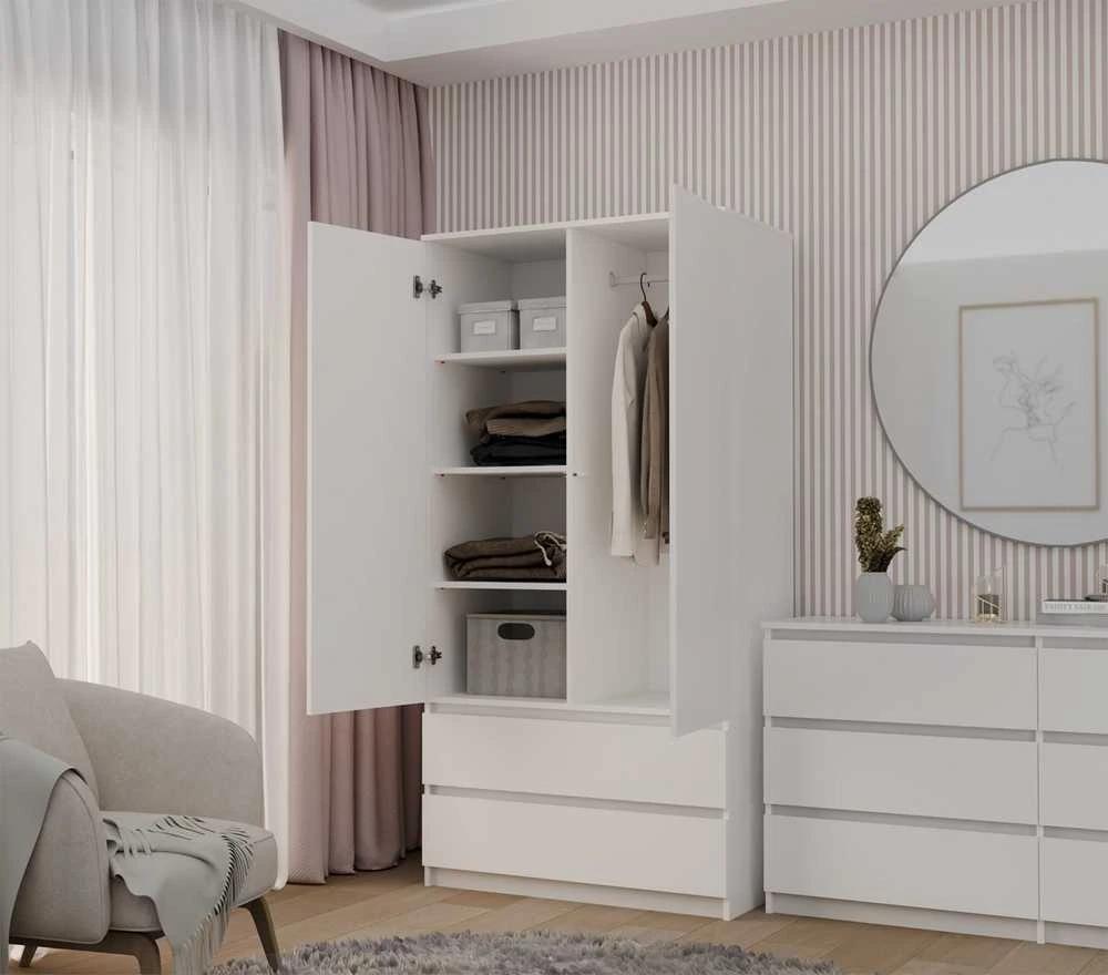 Top E Shop Topeshop MALWA B miegamojo drabužių / sieninė spinta