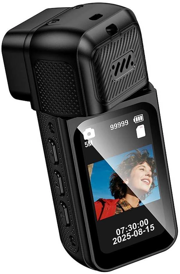 Sports camera Hoco 1,47" IPS 2K/15fps Wi-Fi DV105 juodas