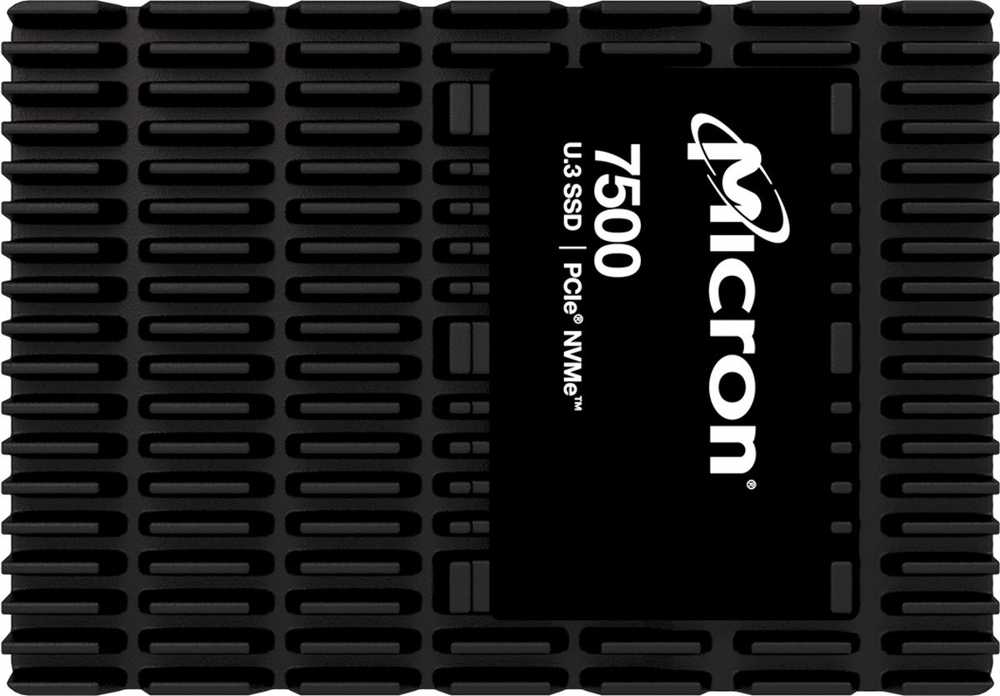 SSD - Micron 7500 Pro 1.92 TB U.3, Juodas