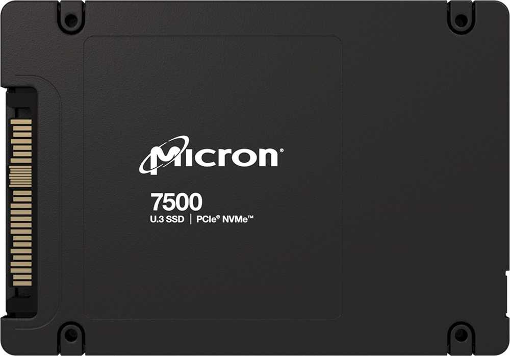 SSD - Micron 7500 Pro 1.92 TB U.3, Juodas