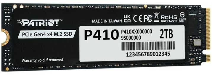 PATRIOT P410 2TB PCIe Gen 4 x4 M.2 SSD