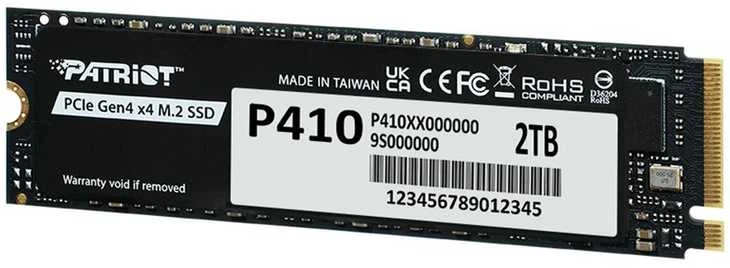 PATRIOT P410 2TB PCIe Gen 4 x4 M.2 SSD