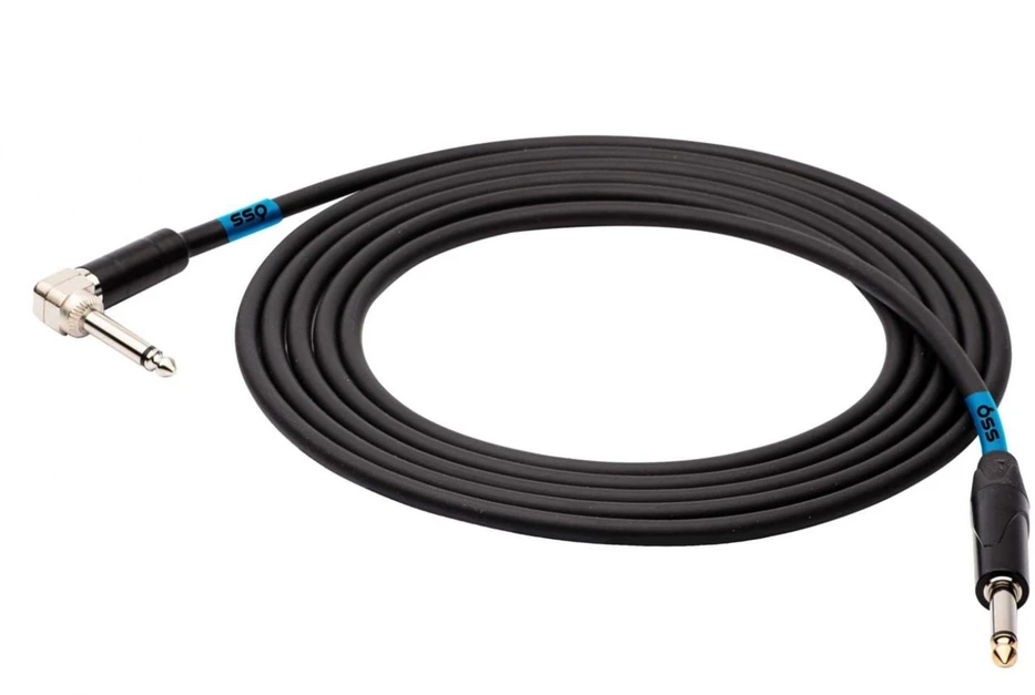 sound station quality (ssq) SSQ JMPJMK2 SS-1440 Cable Jack Mono - Jack Mono (90 degree angle) 2 m Juodas