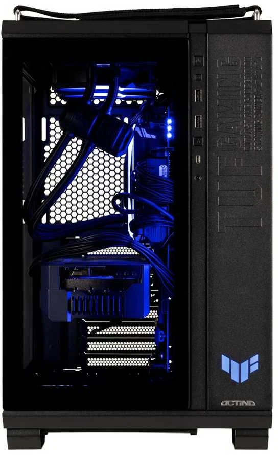 Stacionarus kompiuteris Actina 5901443411833 PC AMD Ryzen™ 9 9900X 32 GB DDR5-SDRAM 2 TB SSD NVIDIA GeForce RTX 5080 Midi Tower Juodas