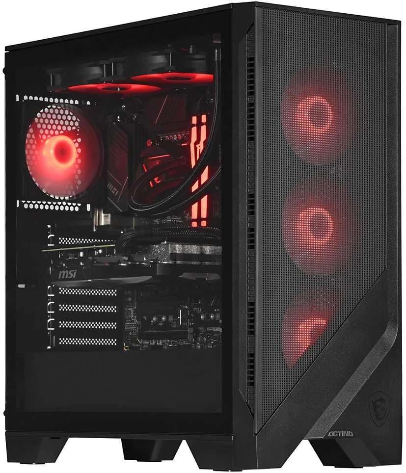 Stacionarus kompiuteris Actina 5901443421542 PC Intel Core Ultra 9 285 64 GB DDR5-SDRAM 2 TB SSD NVIDIA GeForce RTX 5080 Windows 11 Home Midi Tower Juodas