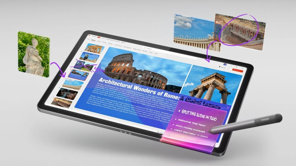 Lenovo Idea Tab 5G Mediatek 128 GB 27.9 cm (11") 8 GB Wi-Fi 5 (802.11ac) Android 15 Pilkas